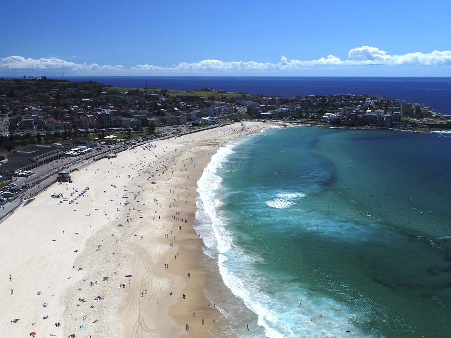 Aerial drone photo by XSIGHT: Bondi Beach, Sydney