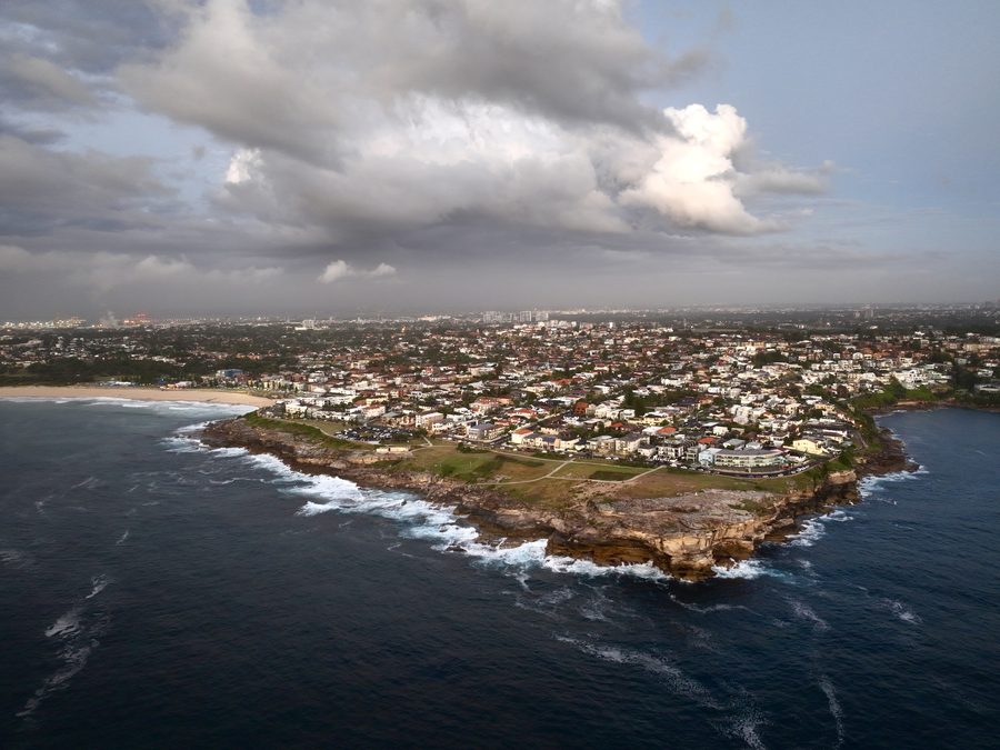 Aerial drone photo by XSIGHT: Coastal Headland