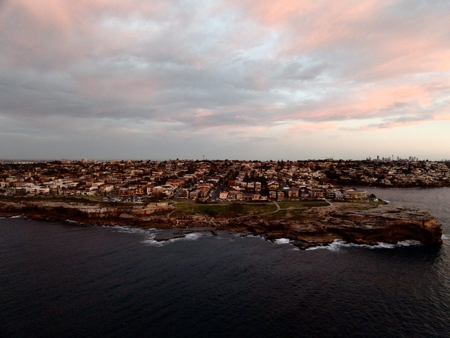 Aerial drone photo by XSIGHT: Rock Pool, Sydney